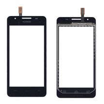 Тачскрин (Сенсорное стекло) для смартфона Huawei Ascend G510 черный