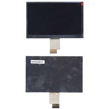 Матрица для планшета 7", Slim (тонкая), 50 pin (снизу слева), 1024x600, Светодиодная (LED), без крепления, глянцевая, KD070D9-40NB-A12