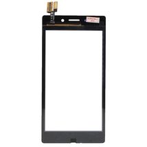 Тачскрин (Сенсорное стекло) для смартфона Sony Xperia M2 Aqua D2403 черное