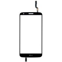 Тачскрин (Сенсорное стекло) для смартфона LG Optimus G2 D801 черный