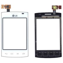 Тачскрин (Сенсорное стекло) для смартфона LG Optimus L1 II E410 белый