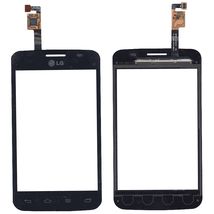 Тачскрин (Сенсорное стекло) для смартфона LG Optimus L4 II Dual E445 черный