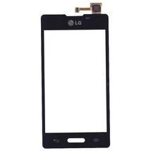 Тачскрин (Сенсорное стекло) для смартфона LG Optimus L5 II E450 черный