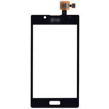 Тачскрин (Сенсорное стекло) для смартфона LG Optimus L7 P705 черный