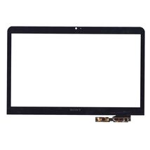 Тачскрин (Сенсорное стекло) для ноутбука Sony Vaio SVE14 черный
