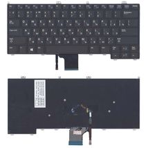 Клавиатура для ноутбука Dell Latitude (E7440), с указателем (Point Stick) Black, RU