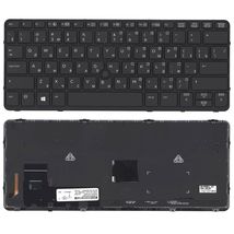 Клавиатура для ноутбука HP 762585-251 - черный (060033)