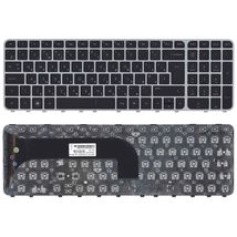 Клавиатура для ноутбука HP Pavilion (M6-1000) Black, (Silver Frame), RU