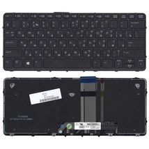 Клавиатура для ноутбука HP 755497-161 - черный (060028)