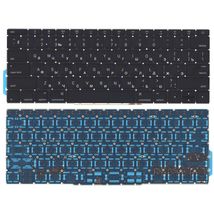 Клавиатура для ноутбука Apple MacBook (A1708), Black, (No Frame), RU (плоский энтер)