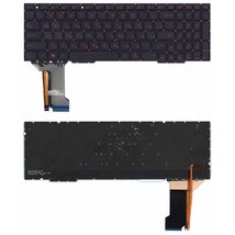 Клавиатура для ноутбука Asus (FX553VE) с подсветкой (Light), Black, RU