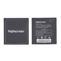 Аккумуляторная батарея для смартфона Highscreen GB/T 18287-2013 Zera F rev.S 3.7V Black 1600mAh 5.55Wh