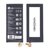 Аккумуляторная батарея для смартфона LG BL-T33 M700A, Q6 3.85V Black 3000mAh 11.55Wh