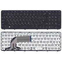 Клавиатура для ноутбука HP (350 G2) Black, (With Frame) RU