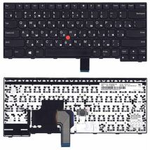 Клавиатура для ноутбука Lenovo Thinkpad (E470, E475) Black с указателем RU