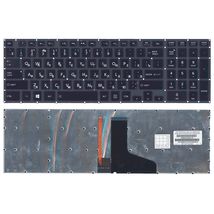 Клавиатура для ноутбука Toshiba Satellite (P70) Black, с подсветкой (Light) RU