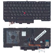 Клавиатура для ноутбука Lenovo 01ER623 - черный (063955)
