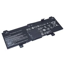 Аккумуляторная батарея для ноутбука HP GM02XL Chromebook 14-CA 7.7V Black 6000mAh