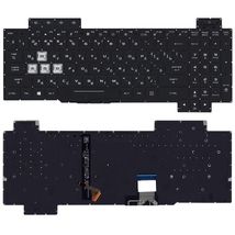Клавиатура для ноутбука Asus ROG GL704 с подсветкой (Light), Black, (No Frame) RU