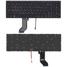 Клавиатура для ноутбука Lenovo IdeaPad (Y700, Y700-15ISK) с подсветкой (Light), Black, (No Frame), RU