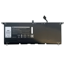 Аккумуляторная батарея для ноутбука Dell 0H754V XPS 13 9370 7.6V Black 6500mAh OEM