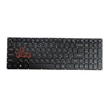 Клавиатура для ноутбука Acer Aspire VN7-593G Black,с красной подсветкой (Light Red), (No Frame), RU