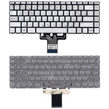 Клавиатура для ноутбука HP Pavilion x360 14-cd0000 с подсветкой (Light), Silver, (No Frame) RU