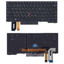 Клавиатура для ноутбука Lenovo 01YP360 - черный (063777)
