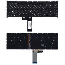 Клавиатура для ноутбука Acer Swift 3 SF315-41 с подсветкой (Light), Black, (No Frame), RU