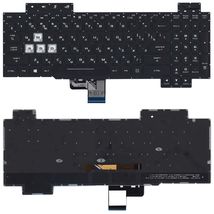 Клавиатура для ноутбука Asus ROG (GL704) с подсветкой (Light), Black, (No Frame) RU