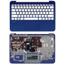 Клавиатура для ноутбука HP Spectre X360 (11-p) White, (Blue TopCase) RU