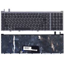 Клавиатура для Sony Vaio (VGN-AW) Black, (Grey Frame) RU