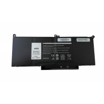 Аккумуляторная батарея для ноутбука Dell F3YGT Latitude 12 7000 7.6V Black 5800mAh OEM