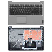 Клавиатура для ноутбука Lenovo IdeaPad 3-15 Black, (Grey TopCase) RU