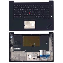 Клавиатура для ноутбука Lenovo ThinkPad X1 Extreme 1st Gen Black, (Black TopCase) RU