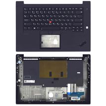 Клавиатура для ноутбука Lenovo ThinkPad X1 Extreme 2nd Gen Black, (Black TopCase) RU