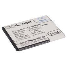 Аккумулятор для телефона Alcatel CS-OT405XL - 1300 mAh / 3,7 V (066103)