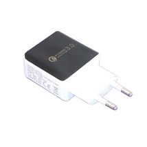 Блок питания для планшет 18W 5V 3A USB Quick Charge 3.0 Lz-319 Черно-белый