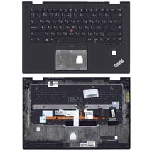 Клавиатура для ноутбука Lenovo ThinkPad Yoga X1 2nd 2017 с указателем (Point Stick), с подсветкой (Light), Black, (Black TopCase), RU