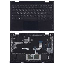 Клавиатура для ноутбука Lenovo 300e 2nd gen Black, (Black TopCase), RU