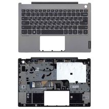 Клавиатура для ноутбука Lenovo ThinkBook 13s-IML Black, (Silver TopCase) RU