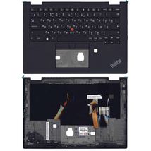 Клавиатура для ноутбука Lenovo ThinkPad X390 Yoga с указателем (Point Stick) Black, (Black TopCase) RU