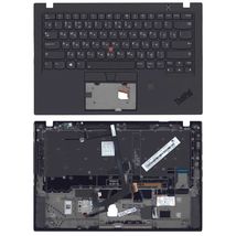 Клавиатура для ноутбука Lenovo ThinkPad X1 Carbon Gen 6 FPR NFS Black, (Black TopCase) RU