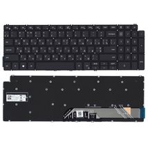 Клавиатура для ноутбука Dell Inspiron 5584 Black, (No Frame), RU