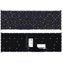 Клавиатура для ноутбука Acer Aspire (A514-52) Black, с подсветкой (Light), RU