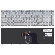 Клавиатура для ноутбука Dell NSK-LH0BW - серебристый (009215)