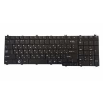 Клавиатура Toshiba Satellite (C650, C650D, C655, C655D, C660, C660D, C665, C665D, C670, C670D, C675, C675D, L650, L650D, L655, L655D, L670, L670D, L675, L675D, L750, L750D, L755, L755D, L770, L770D, L775, L775D ) Black, RU/EN