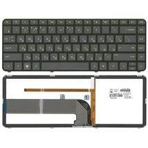 Клавиатура для ноутбука HP 659299-001 - черный (005066)