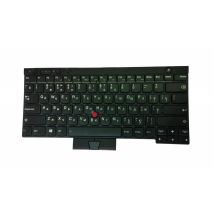 Клавиатура для ноутбука Lenovo ThinkPad (T430, T430I, X230, T530, L430, L530) с указателем (Point Stick) Black, Black Frame, RU