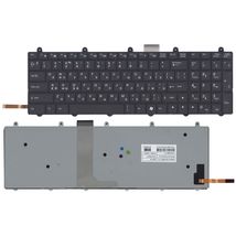 Клавиатура для ноутбука MSI (GE60, GE70) с подсветкой (Light), Black, (No Frame) RU